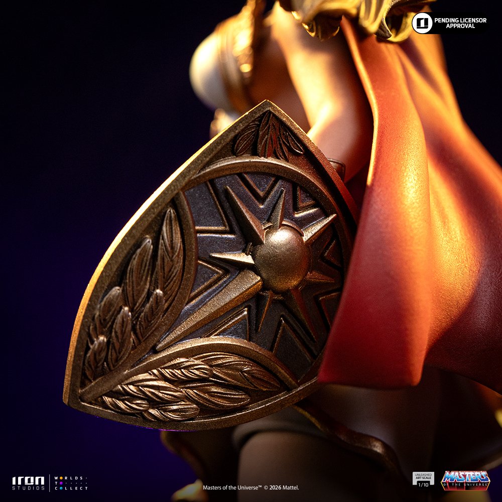 SHE-RA UNLEASHED - MASTERS OF THE UNIVERSE - ART SCALE 1/10 - IRON STUDIOS - Imagen 5