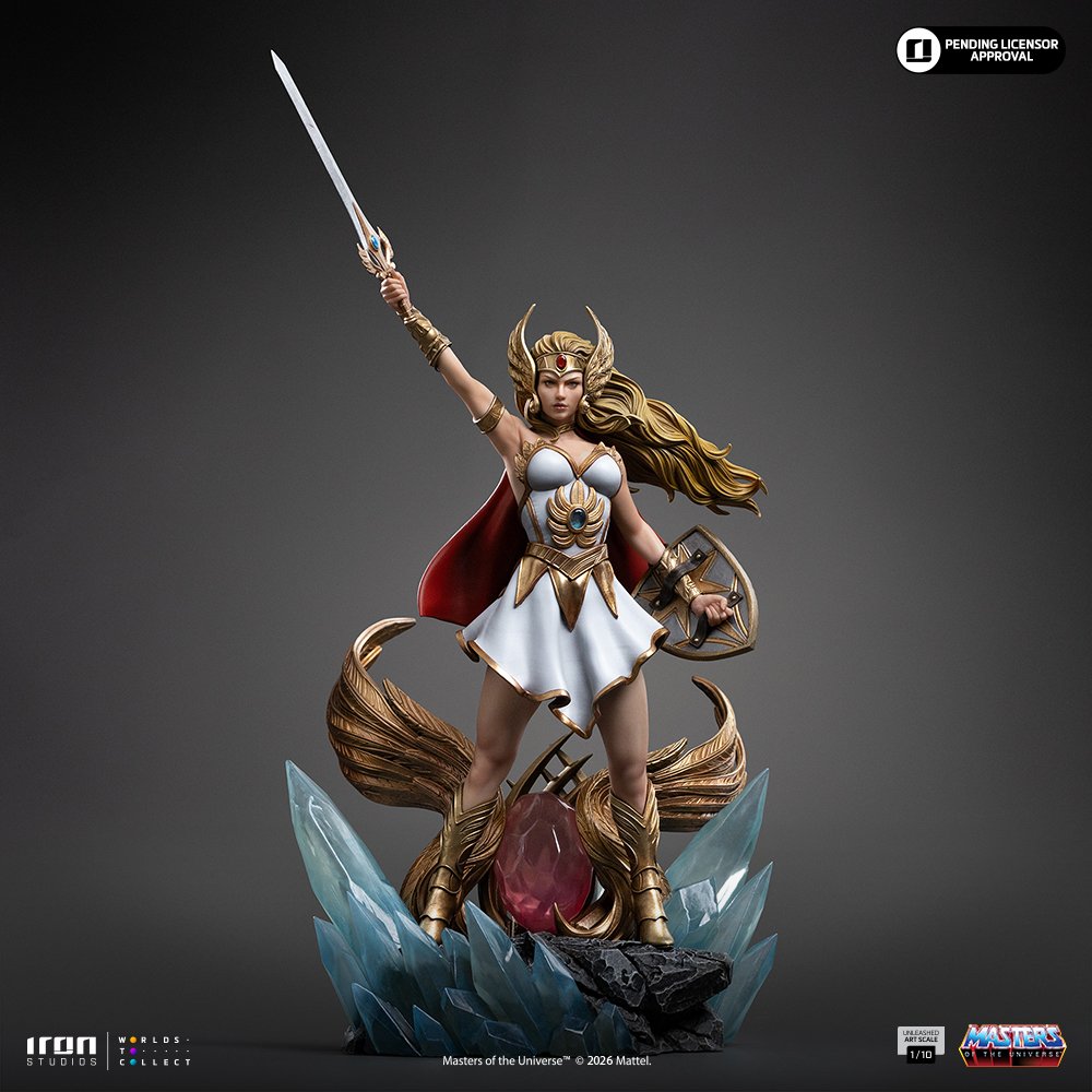 SHE-RA UNLEASHED - MASTERS OF THE UNIVERSE - ART SCALE 1/10 - IRON STUDIOS - Imagen 6