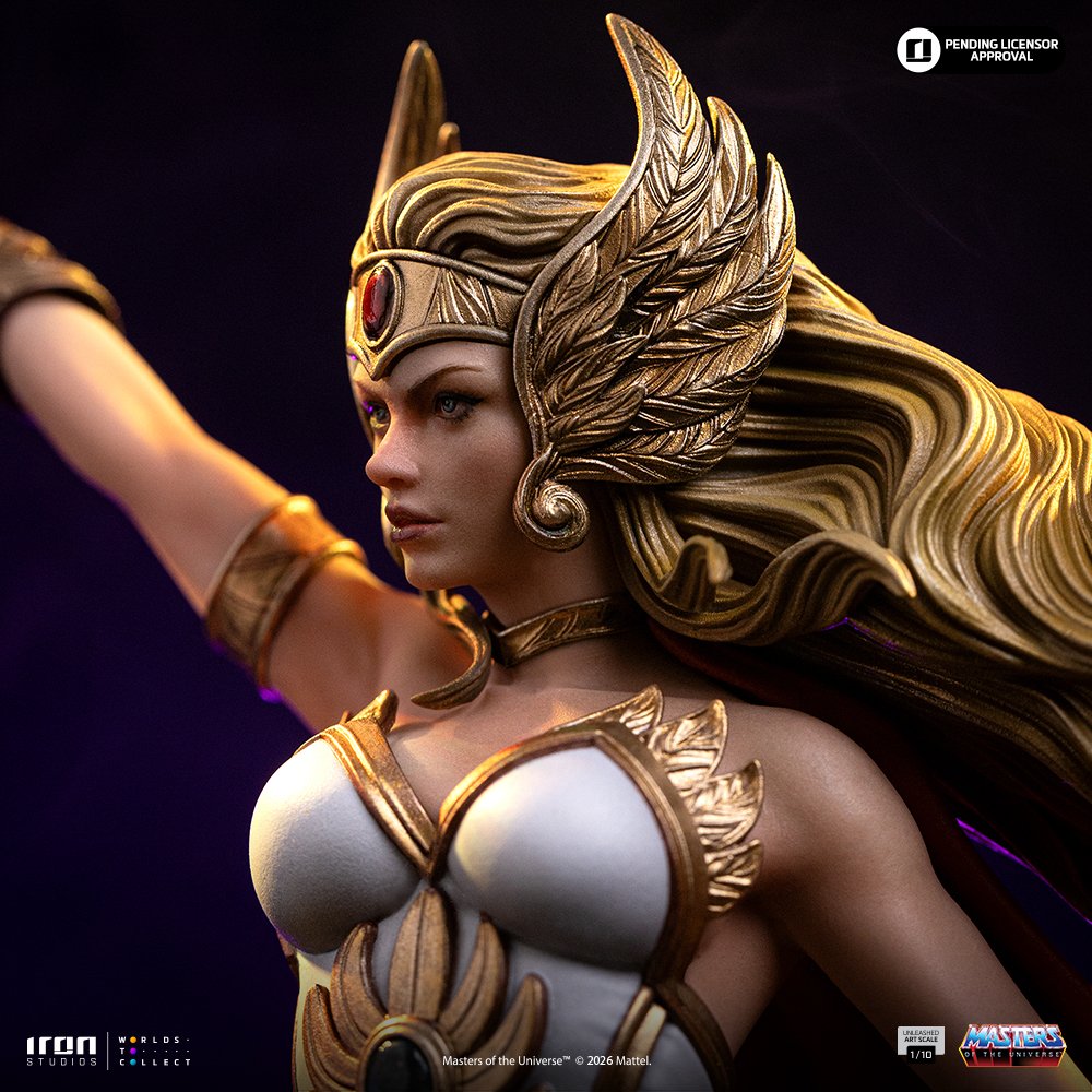 SHE-RA UNLEASHED - MASTERS OF THE UNIVERSE - ART SCALE 1/10 - IRON STUDIOS - Imagen 7
