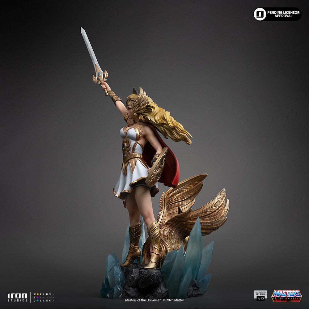 SHE-RA UNLEASHED - MASTERS OF THE UNIVERSE - ART SCALE 1/10 - IRON STUDIOS - Imagen 8