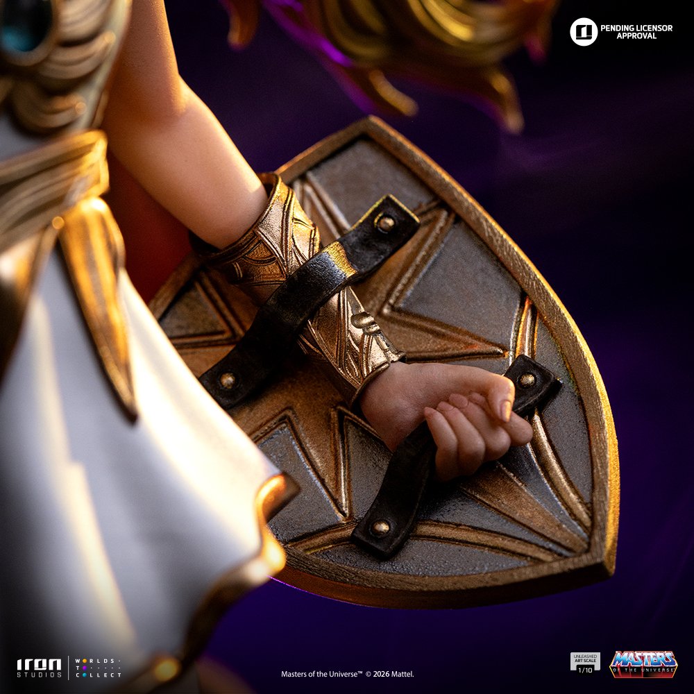 SHE-RA UNLEASHED - MASTERS OF THE UNIVERSE - ART SCALE 1/10 - IRON STUDIOS - Imagen 9