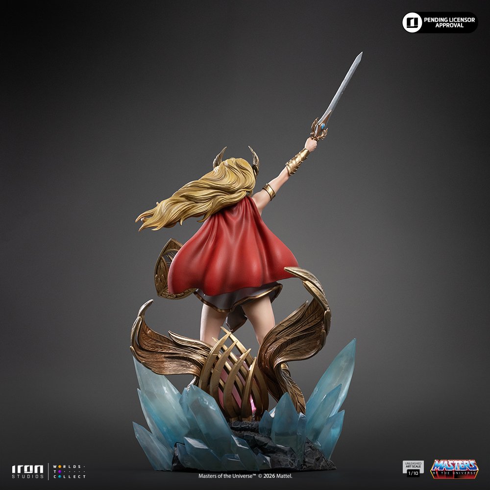 SHE-RA UNLEASHED - MASTERS OF THE UNIVERSE - ART SCALE 1/10 - IRON STUDIOS - Imagen 10