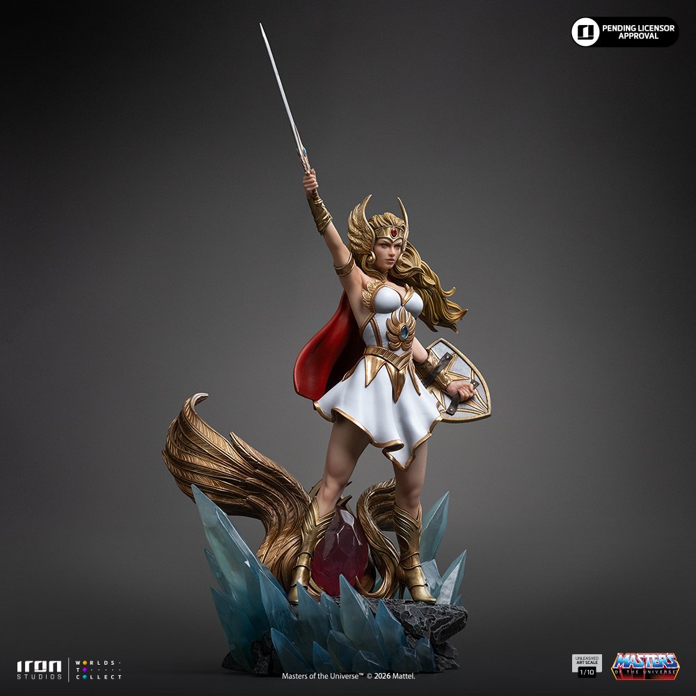 SHE-RA UNLEASHED - MASTERS OF THE UNIVERSE - ART SCALE 1/10 - IRON STUDIOS - Imagen 12