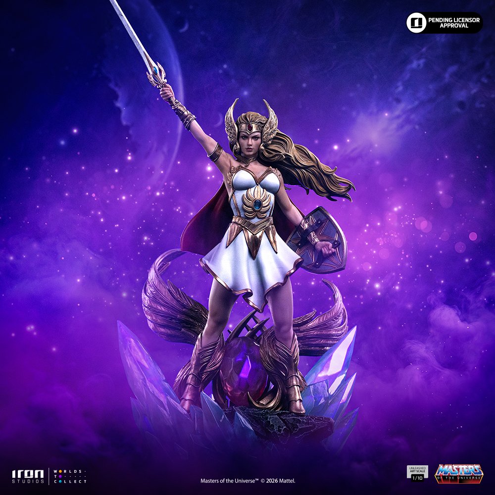 SHE-RA UNLEASHED - MASTERS OF THE UNIVERSE - ART SCALE 1/10 - IRON STUDIOS - Imagen 14