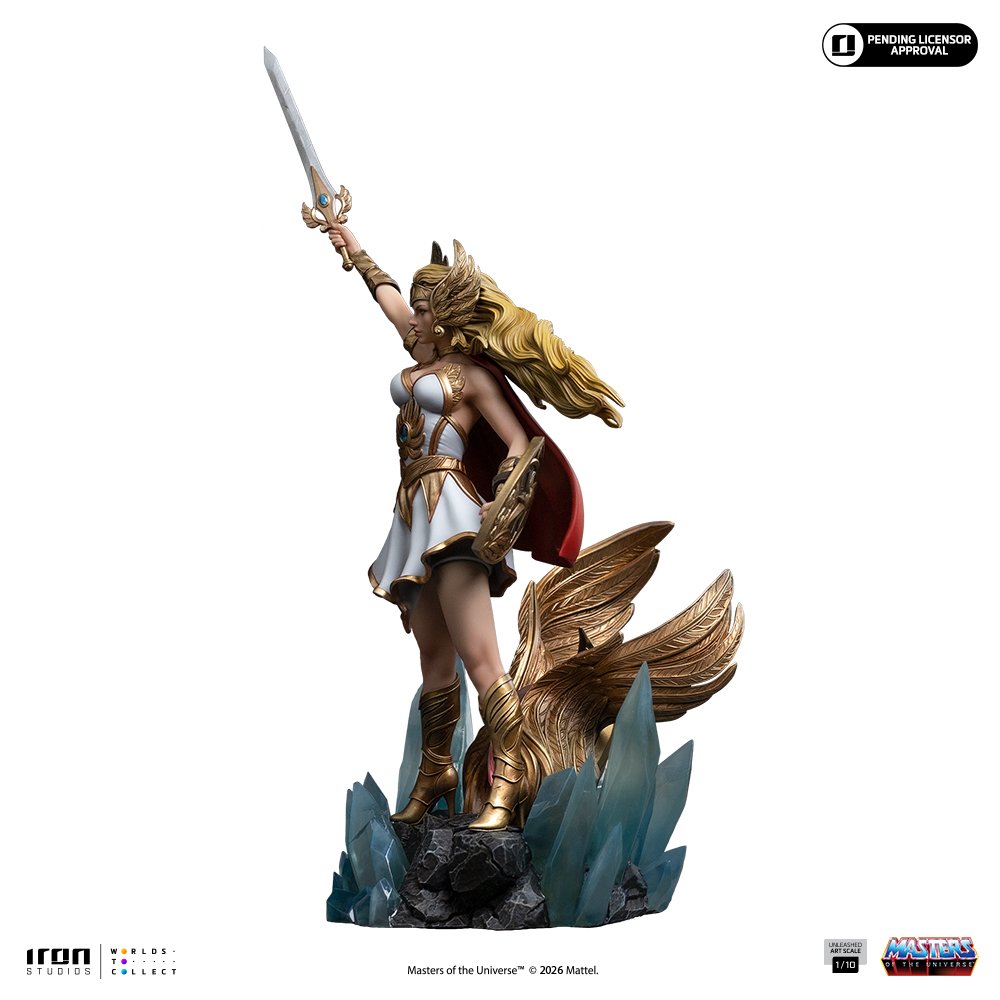 SHE-RA UNLEASHED - MASTERS OF THE UNIVERSE - ART SCALE 1/10 - IRON STUDIOS - Imagen 2