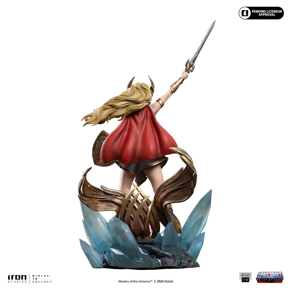 SHE-RA UNLEASHED - MASTERS OF THE UNIVERSE - ART SCALE 1/10 - IRON STUDIOS - Imagen 3