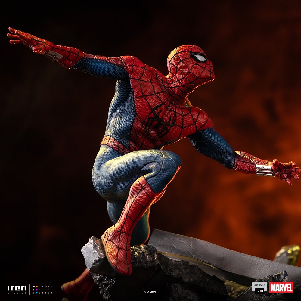 SPIDER-MAN VS HULK - SPIDER-MAN: BRAND NEW DAY - ART SCALE 1/10 - IRON STUDIOS - Imagen 20