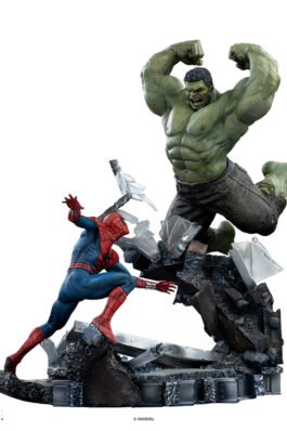 SPIDER-MAN VS HULK – SPIDER-MAN: BRAND NEW DAY – ART SCALE 1/10 – IRON STUDIOS