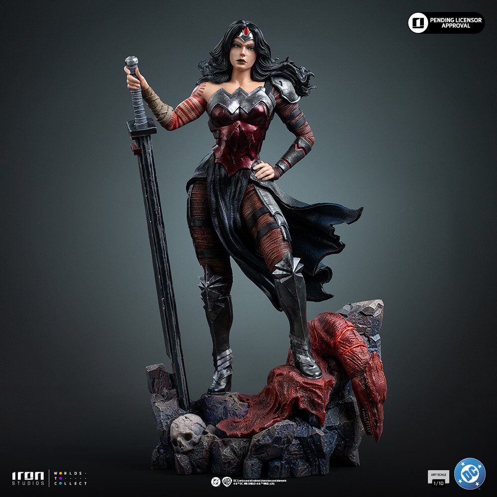 ABSOLUTE WONDER WOMAN - DC COMICS - ART SCALE 1/10 - IRON STUDIOS - Imagen 6