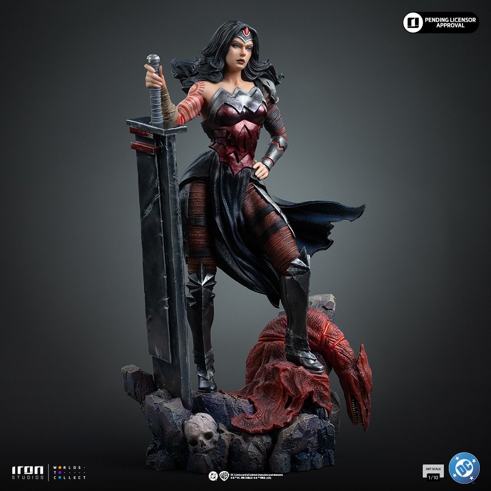 ABSOLUTE WONDER WOMAN - DC COMICS - ART SCALE 1/10 - IRON STUDIOS - Imagen 8