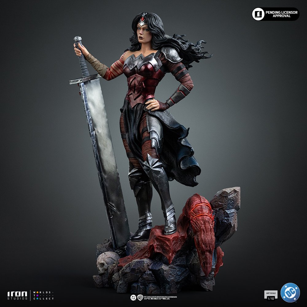 ABSOLUTE WONDER WOMAN - DC COMICS - ART SCALE 1/10 - IRON STUDIOS - Imagen 10