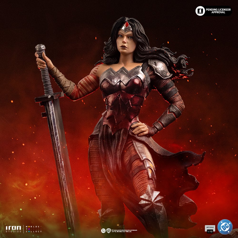 ABSOLUTE WONDER WOMAN - DC COMICS - ART SCALE 1/10 - IRON STUDIOS - Imagen 13