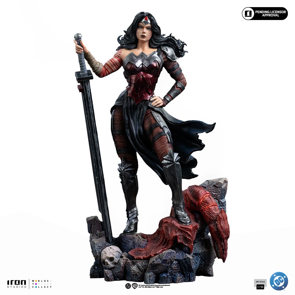 ABSOLUTE WONDER WOMAN - DC COMICS - ART SCALE 1/10 - IRON STUDIOS