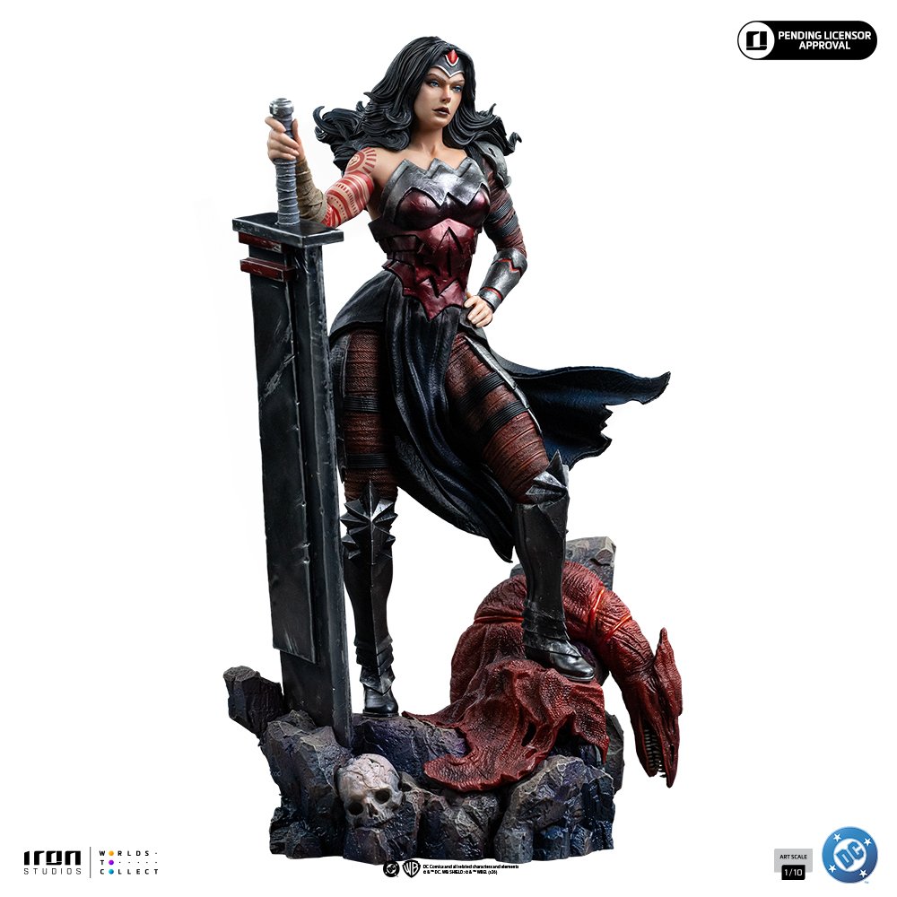 ABSOLUTE WONDER WOMAN - DC COMICS - ART SCALE 1/10 - IRON STUDIOS - Imagen 2