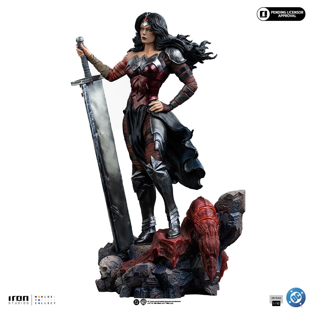 ABSOLUTE WONDER WOMAN - DC COMICS - ART SCALE 1/10 - IRON STUDIOS - Imagen 3
