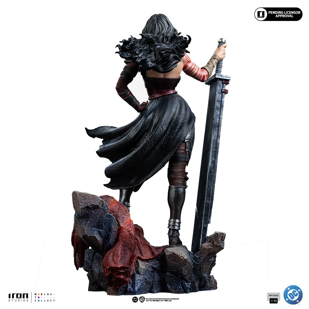 ABSOLUTE WONDER WOMAN - DC COMICS - ART SCALE 1/10 - IRON STUDIOS - Imagen 4