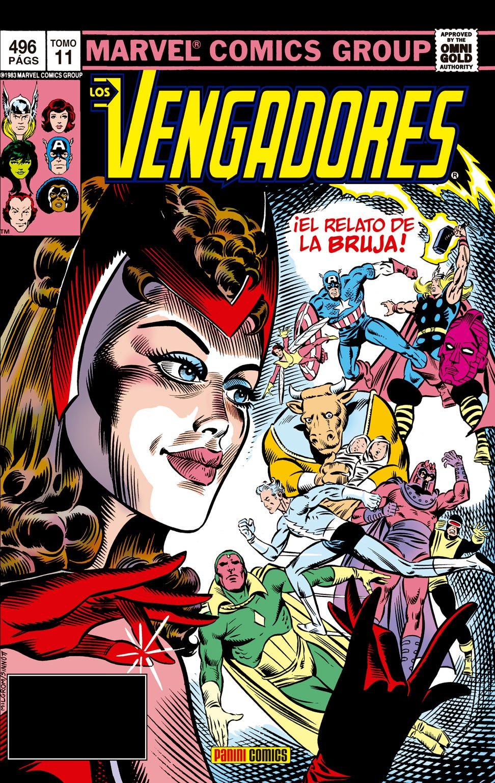 LOS VENGADORES 11 EL RELATO DE LA BRUJA (MARVEL GOLD)