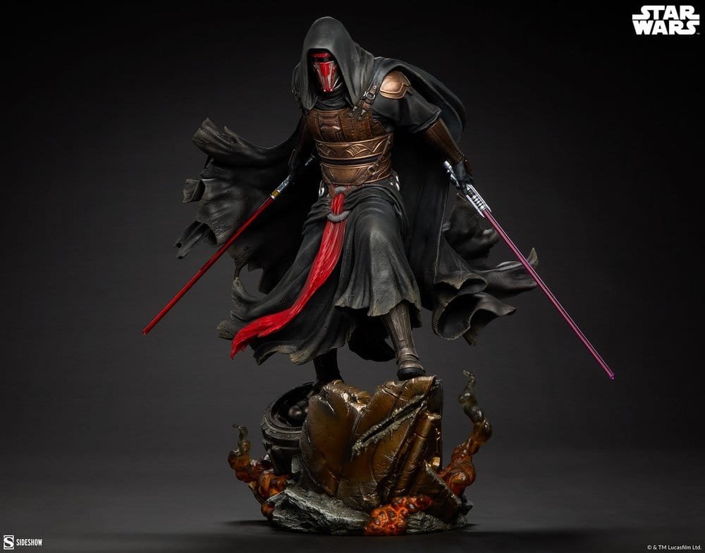 DARTH REVAN - STAR WARS - COLLECTOR EDITION - 48 CM - SIDESHOW COLLECTIBLES - Imagen 2