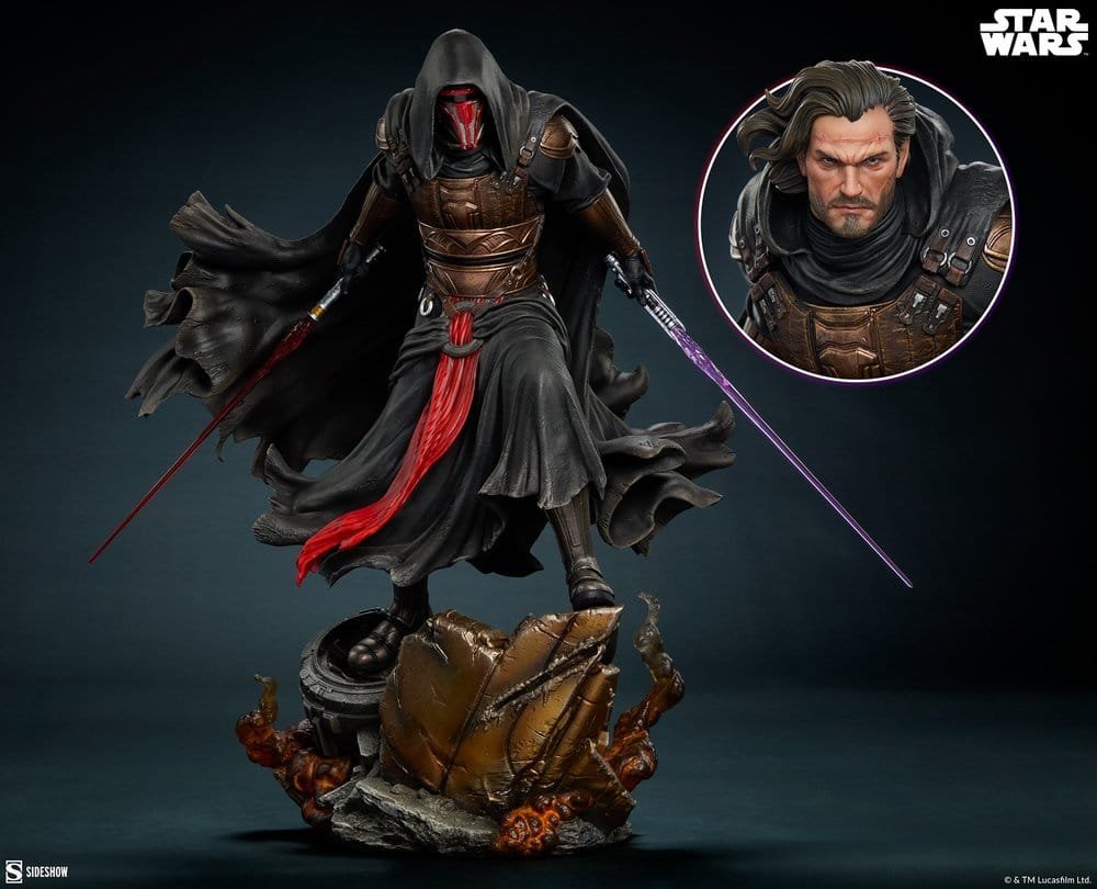 DARTH REVAN - STAR WARS - COLLECTOR EDITION - 48 CM - SIDESHOW COLLECTIBLES - Imagen 9
