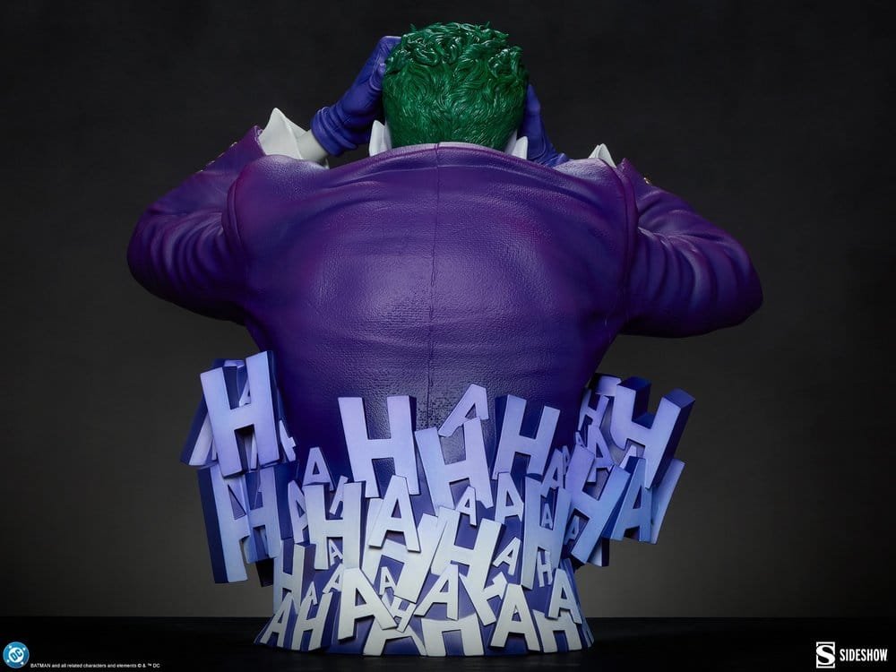 BUSTO THE JOKER (BATMAN: THE KILLING JOKE) - DC COMICS - 35 CM - SIDESHOW COLLECTIBLES - Imagen 9