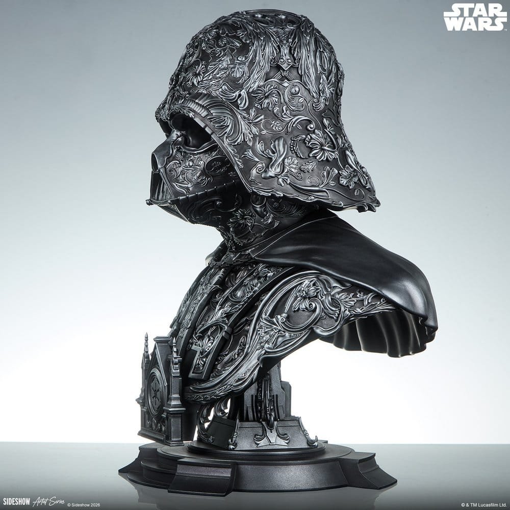 BUSTO DARTH VADER - STAR WARS - FINE ART - 46 CM - SIDESHOW COLLECTIBLES - Imagen 7