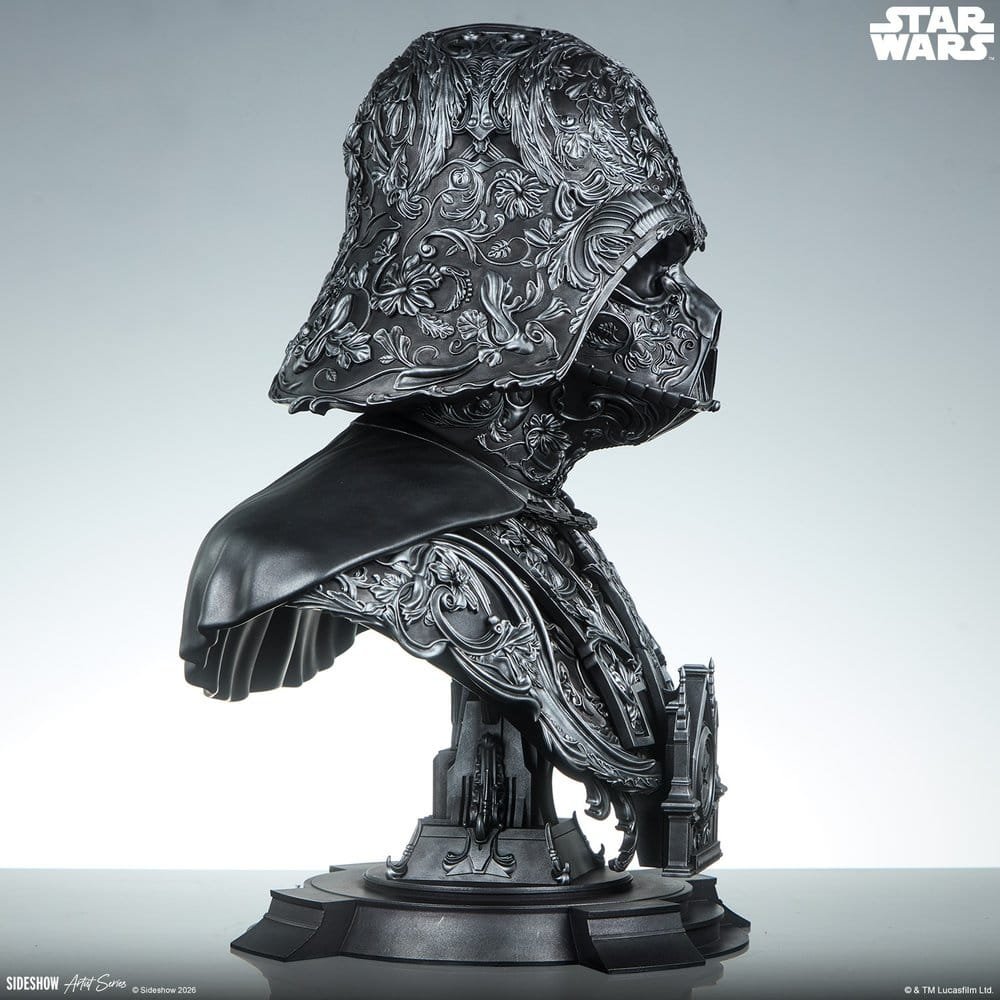 BUSTO DARTH VADER - STAR WARS - FINE ART - 46 CM - SIDESHOW COLLECTIBLES - Imagen 9