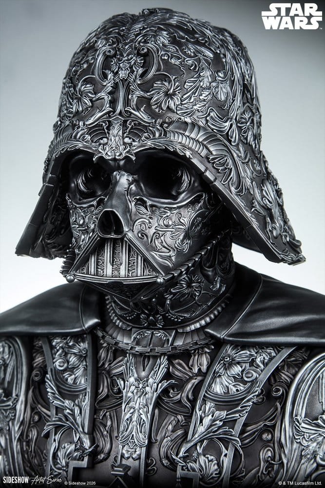 BUSTO DARTH VADER - STAR WARS - FINE ART - 46 CM - SIDESHOW COLLECTIBLES - Imagen 11