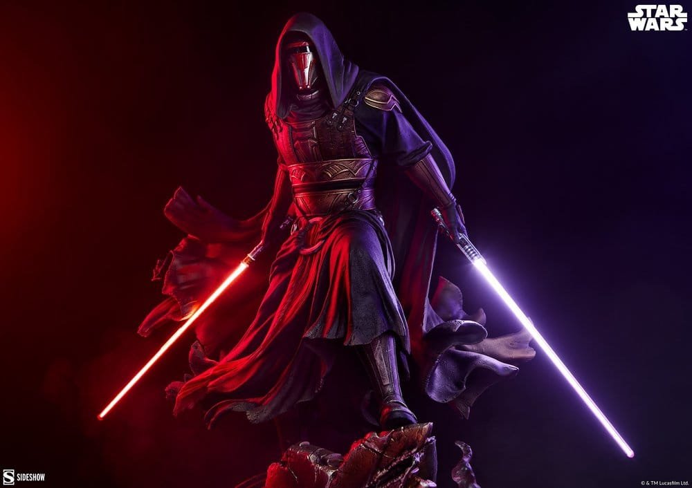 DARTH REVAN (MIXED MEDIA) - STAR WARS - PREMIUM FORMAT - 55 CM - SIDESHOW COLLECTIBLES - Imagen 5