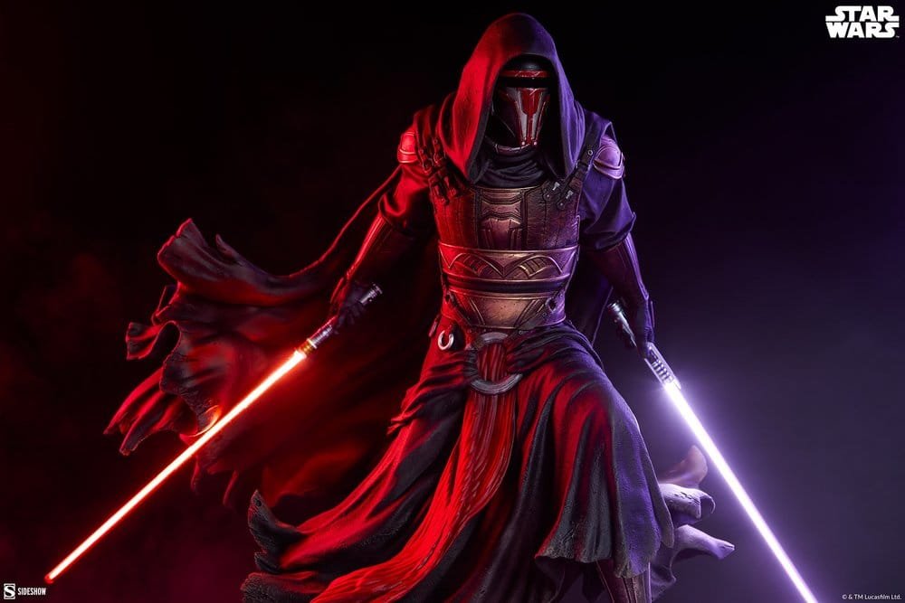 DARTH REVAN (MIXED MEDIA) - STAR WARS - PREMIUM FORMAT - 55 CM - SIDESHOW COLLECTIBLES - Imagen 7