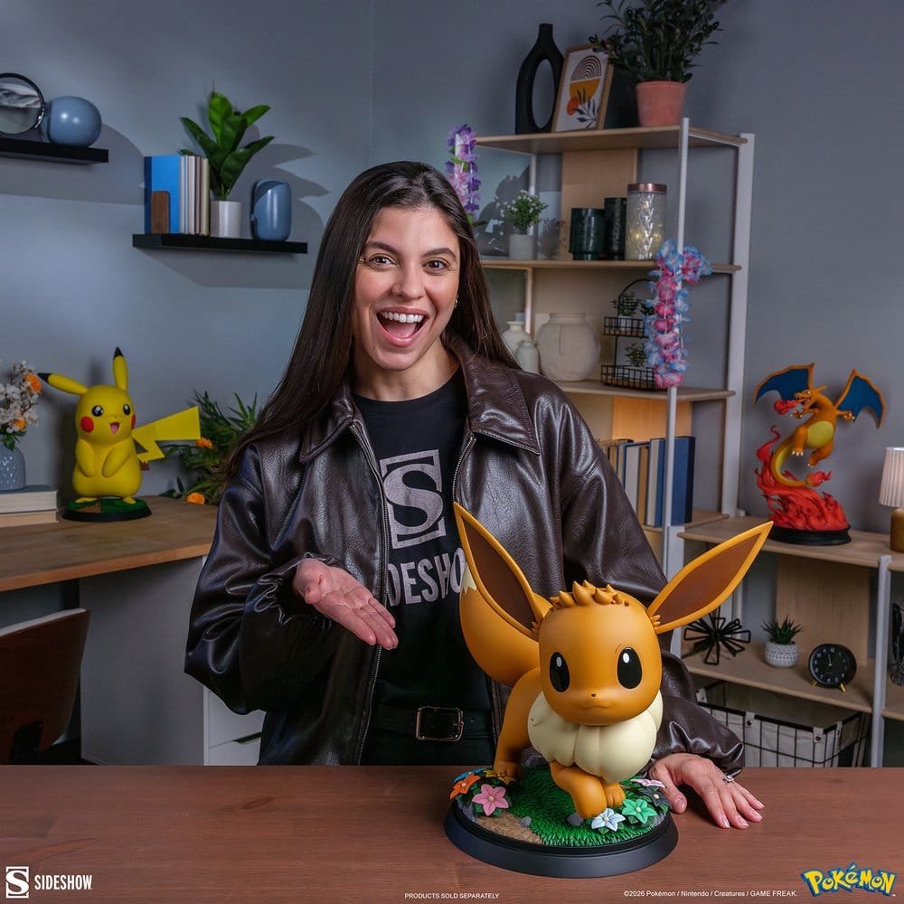 EEVEE - POKÉMON - LIFE-SIZE 1/1 - 34 CM - SIDESHOW COLLECTIBLES - Imagen 2