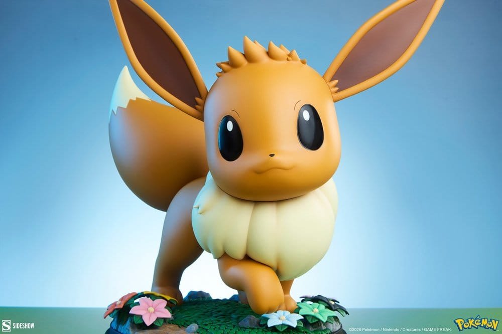 EEVEE - POKÉMON - LIFE-SIZE 1/1 - 34 CM - SIDESHOW COLLECTIBLES - Imagen 3