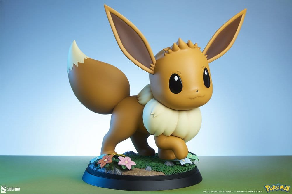 EEVEE - POKÉMON - LIFE-SIZE 1/1 - 34 CM - SIDESHOW COLLECTIBLES - Imagen 4