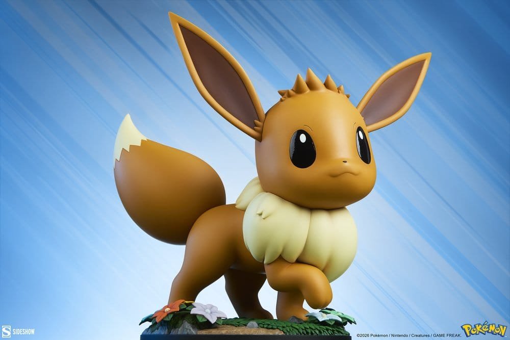 EEVEE - POKÉMON - LIFE-SIZE 1/1 - 34 CM - SIDESHOW COLLECTIBLES - Imagen 5