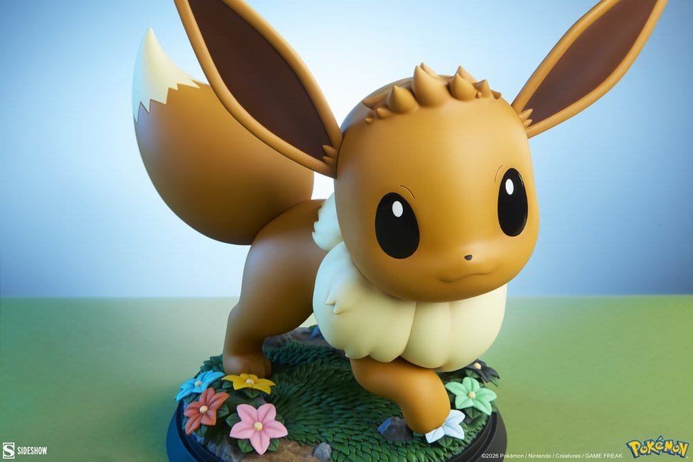 EEVEE - POKÉMON - LIFE-SIZE 1/1 - 34 CM - SIDESHOW COLLECTIBLES - Imagen 6