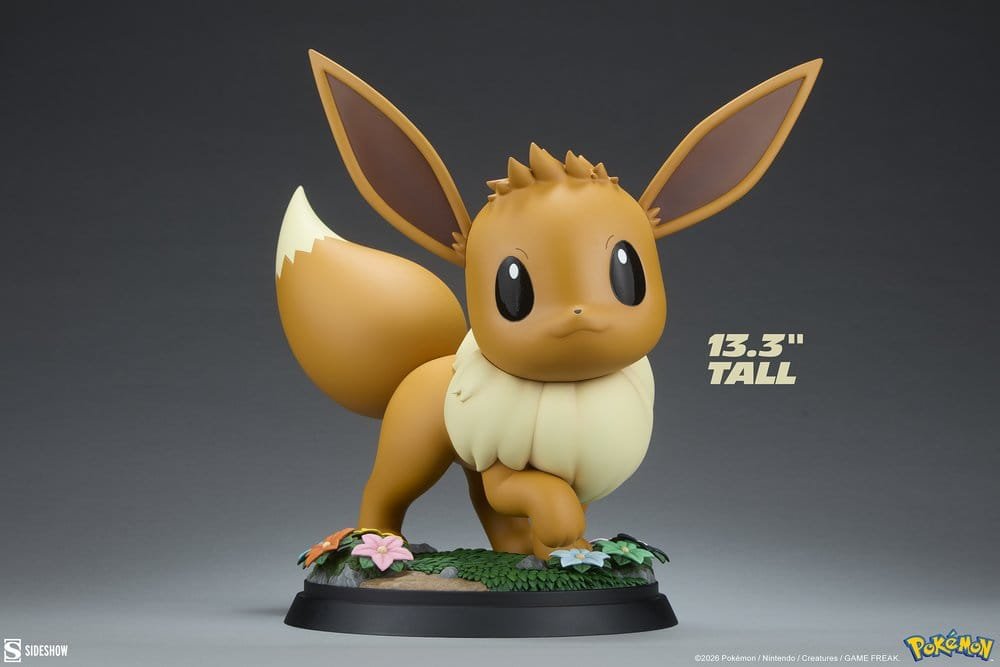 EEVEE - POKÉMON - LIFE-SIZE 1/1 - 34 CM - SIDESHOW COLLECTIBLES - Imagen 9