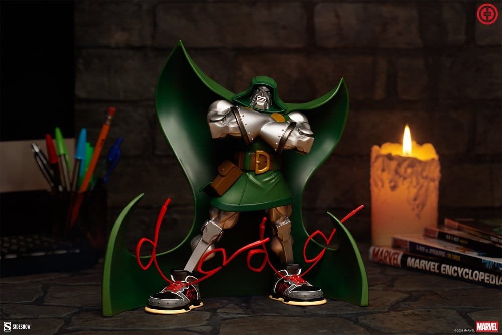 DR. DOOM - MARVEL - DESIGNER COLLECTIBLE - SIDESHOW COLLECTIBLES - Imagen 2