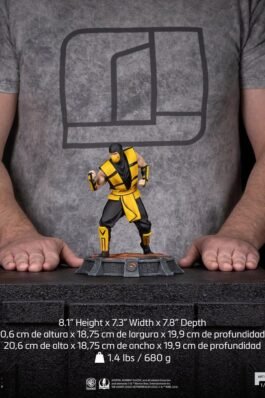 SCORPION (VARIANT) HEO EXCLUSIVE – MORTAL KOMBAT – ART SCALE – IRON STUDIOS