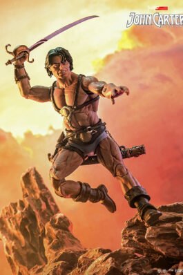 JOHN CARTER OF MARS – JOHN CARTER OF MARS – FRAZETTA ICON COLLECTIBLES – FIGURA 17 CM 1/12 SCALE – FRAZETTA GIRLS