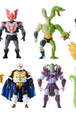 ORIGINS PACK DE 4 FIGURAS HEO EXCLUSIVE – MASTERS OF THE UNIVERSE – MATTEL