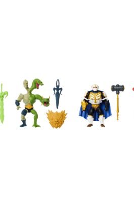 ORIGINS PACK DE 4 FIGURAS HEO EXCLUSIVE – MASTERS OF THE UNIVERSE – MATTEL