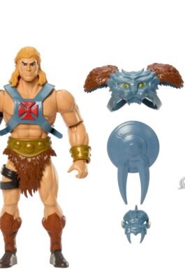 X THUNDERCATS HE-MAN – MASTERS OF THE UNIVERSE – MATTEL