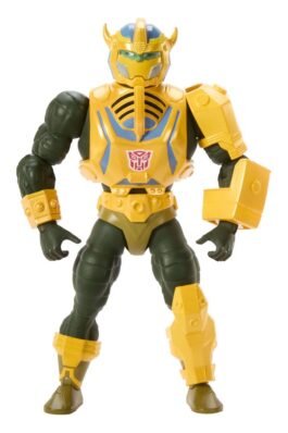 X TRANSFORMERS BUMBLEBEE ARMOR MAN-AT-ARMS HEO EUROPEAN EXCLUSIVE – MASTERS OF THE UNIVERSE – MATTEL