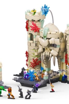 BRICK SHOP SET DE CONSTRUCCIÓN CASTLE GRAYSKULL – MASTERS OF THE UNIVERSE – MATTEL