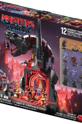BRICK SHOP SET DE CONSTRUCCIÓN SNAKE MOUNTAIN – MASTERS OF THE UNIVERSE – MATTEL