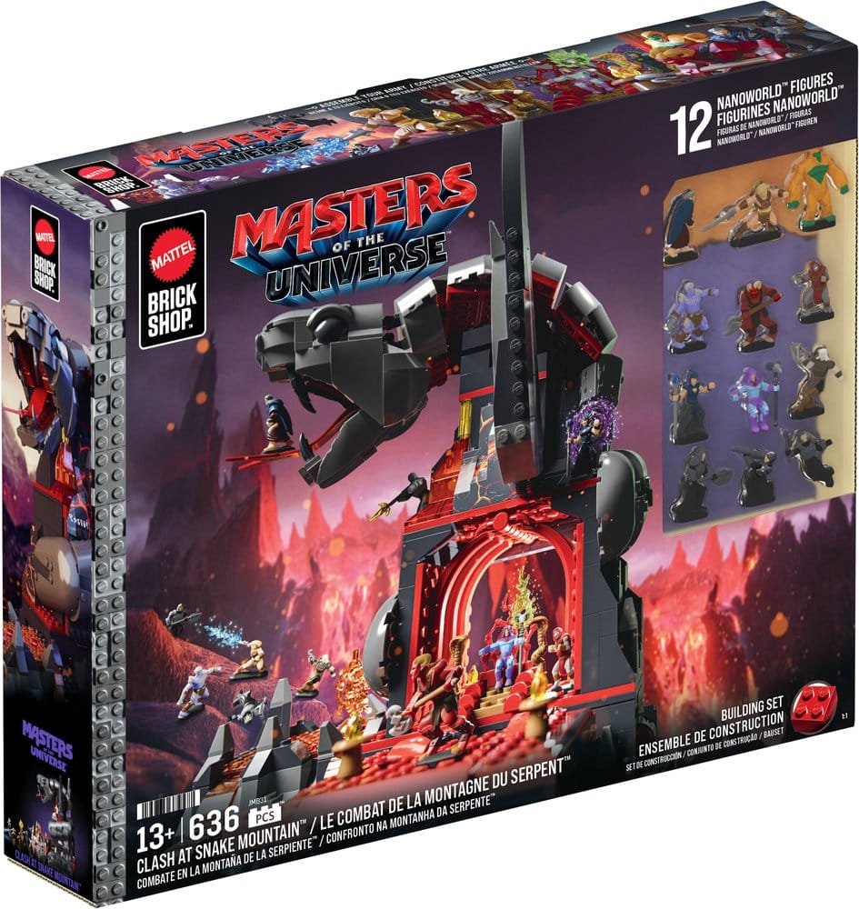 BRICK SHOP SET DE CONSTRUCCIÓN SNAKE MOUNTAIN - MASTERS OF THE UNIVERSE - MATTEL - Imagen 3