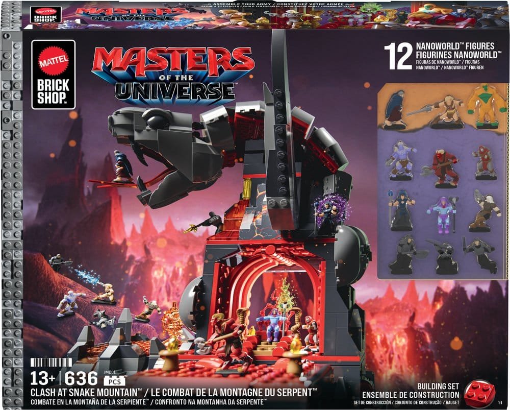 BRICK SHOP SET DE CONSTRUCCIÓN SNAKE MOUNTAIN - MASTERS OF THE UNIVERSE - MATTEL - Imagen 4