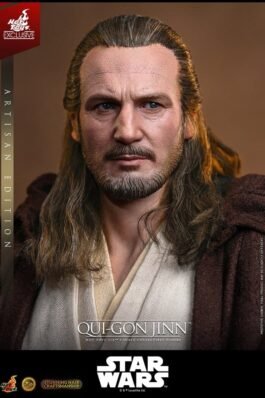 LA AMENAZA FANTASMA QUI-GON JINN (ARTISAN EDITION) HOT TOYS EXCLUSIVE – STAR WARS – MOVIE MASTERPIECE – 32CM – HOT TOYS