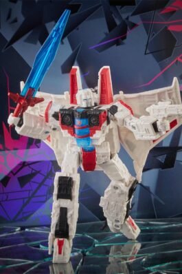 STARSCREAM (SHATTERED GLASS VERSION) VOYAGER CLASS – TRANSFORMERS – GENERATIONS SHATTERED GLASS COLLECTION – FIGURA 18 CM – HASBRO