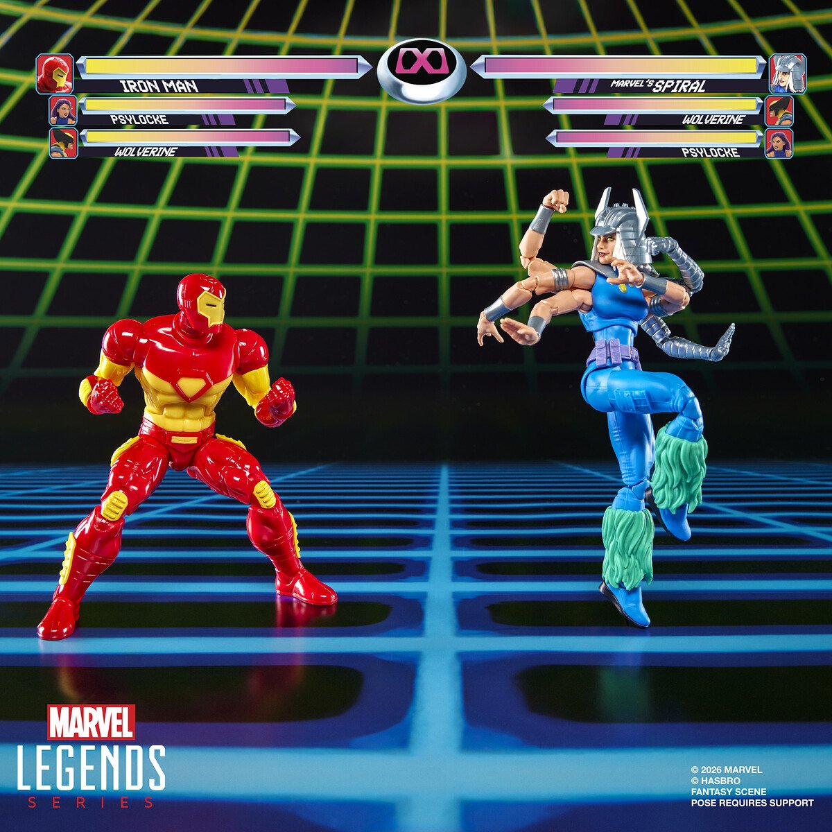 IRON MAN VS SPIRAL - MARVEL - MARVEL LEGENDS - FIGURA 15 CM - HASBRO - Imagen 4