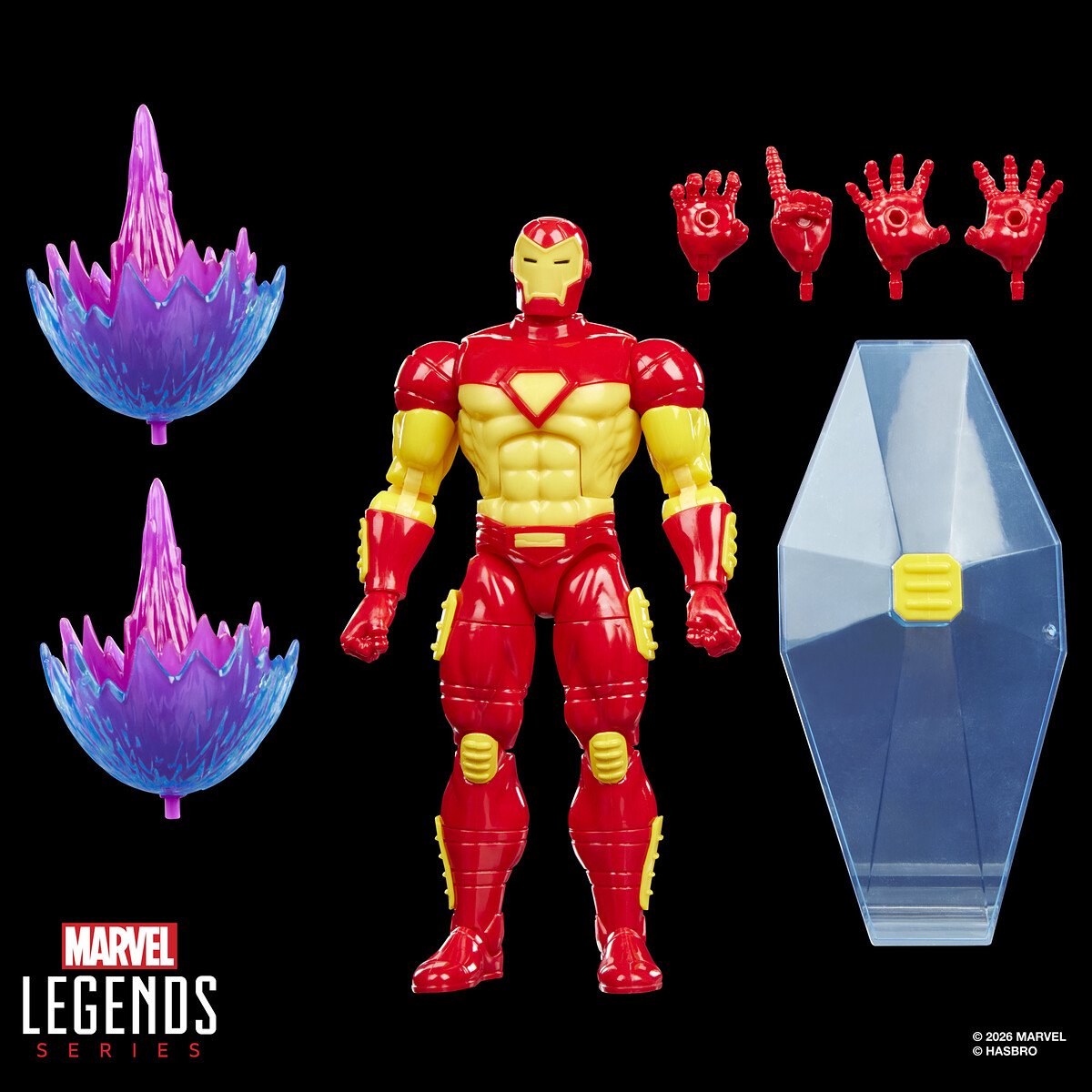 IRON MAN VS SPIRAL - MARVEL - MARVEL LEGENDS - FIGURA 15 CM - HASBRO - Imagen 17